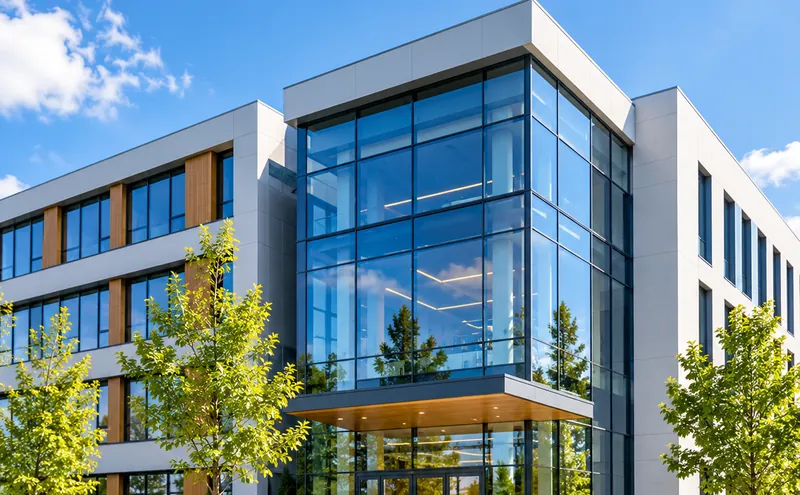 Modern office building